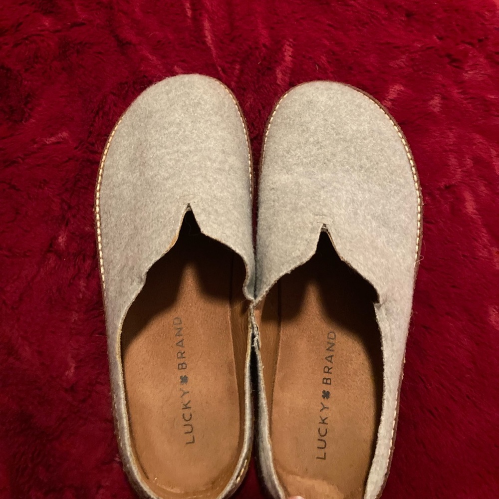 Lucky Brand Light Gray Women's Loafers